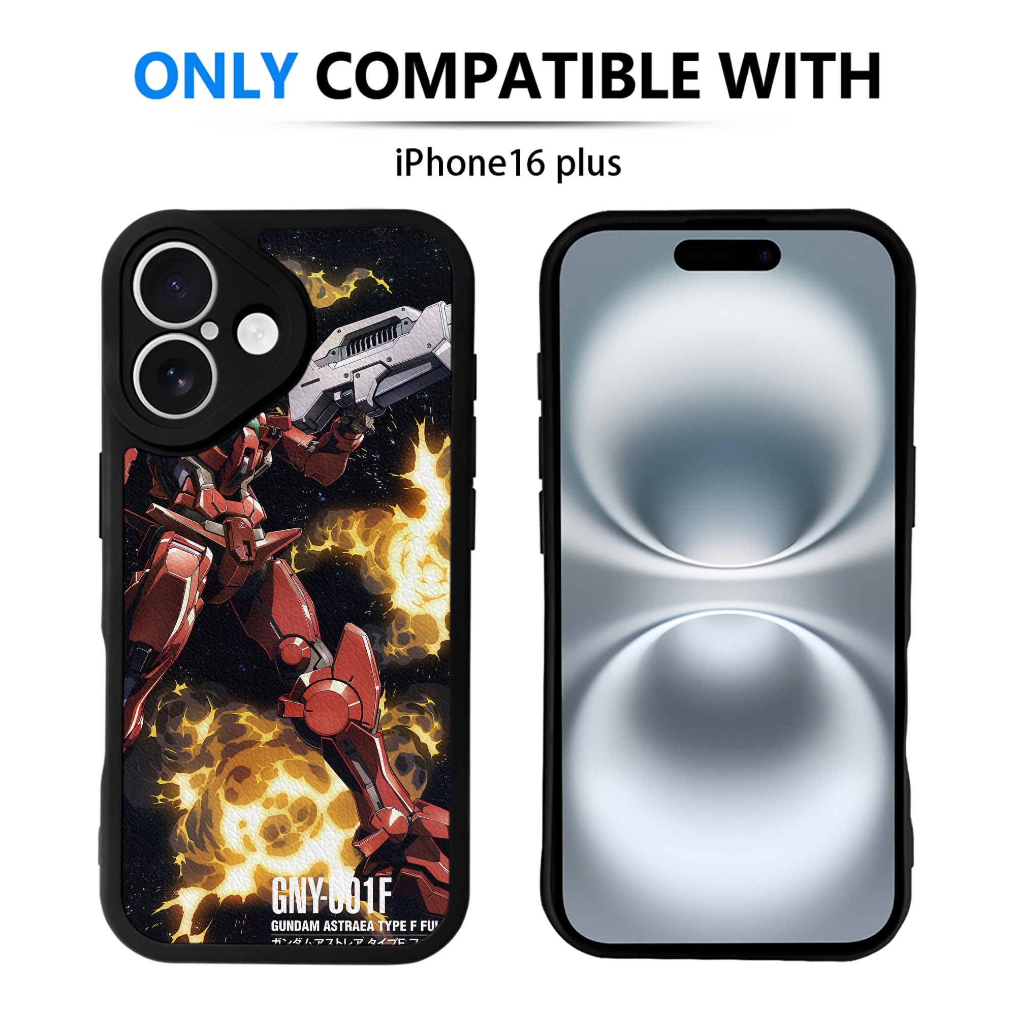 （画像用） 機動戦士ガンダム Mobile Suit Gundam 【iPhone 16シリーズ対応】シリコンスマホケース（レザー調） 材質：シリコン